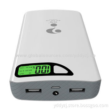 2014 LCD Display Power Banks, 13,000mAh Capacity, 5V/1.5A InputNew